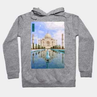 Taj Mahal - White Hoodie